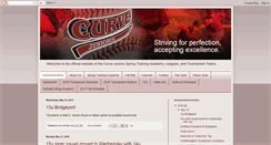 Desktop Screenshot of curvejuniors.com